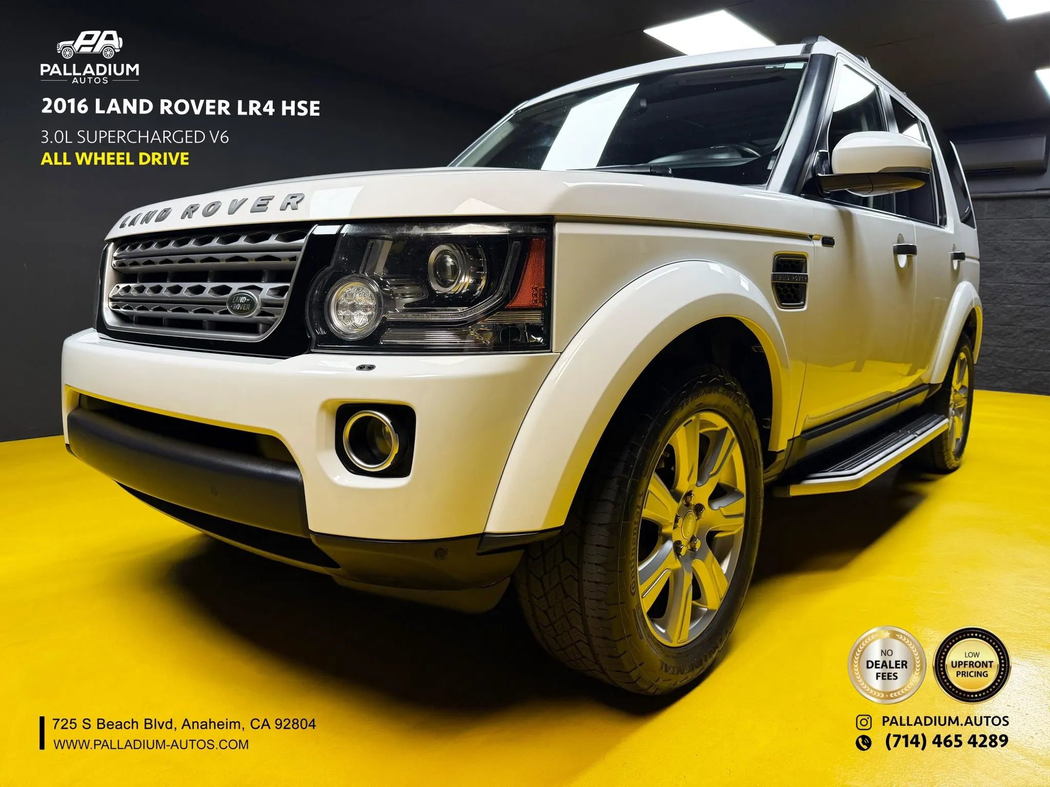 Used 2016 Land Rover LR4 HSE Silver Edition