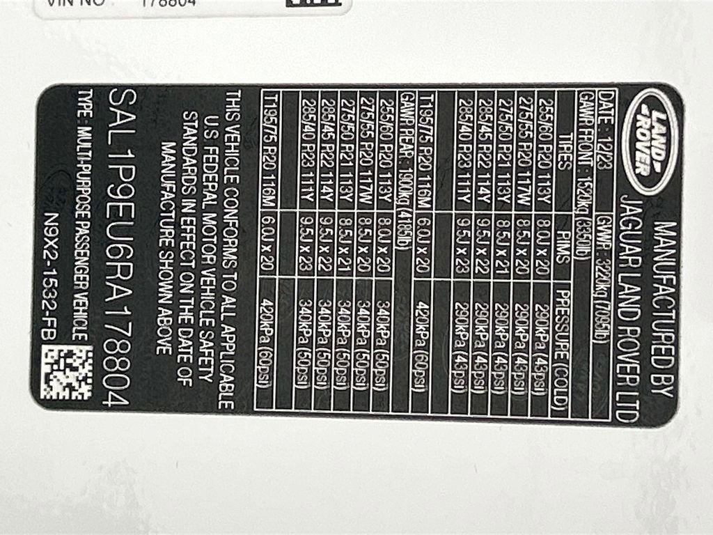 Certified 2024 Land Rover Range Rover Sport SE image 34