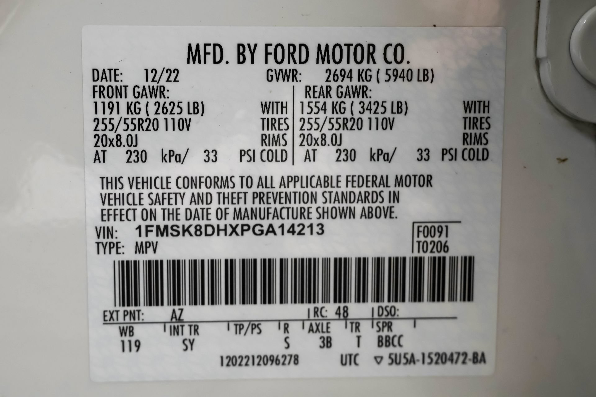 Used 2023 Ford Explorer XLT w/ Equipment Group 202A AWD/4WD image 52
