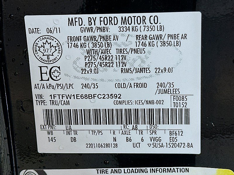 Used 2011 Ford F150 Harley-Davidson AWD/4WD image 33