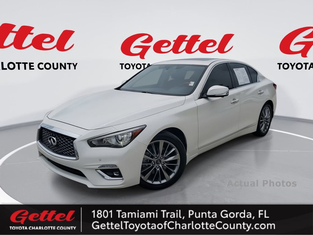 Used 2024 INFINITI Q50 Luxe w/ Cargo Package