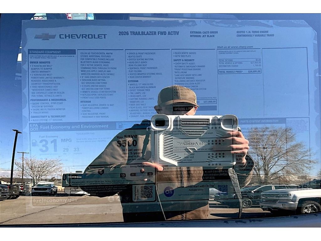 New 2026 Chevrolet TrailBlazer ACTIV FWD image 14