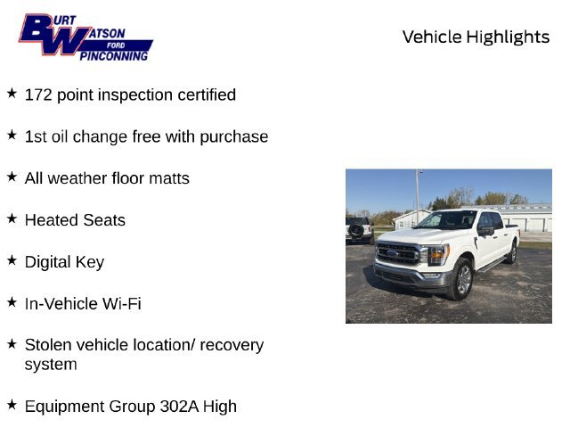 Used 2023 Ford F150 XLT w/ Equipment Group 302A High AWD/4WD image 9