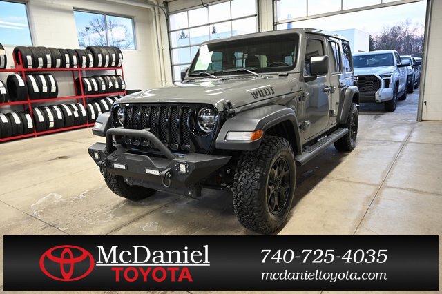 Used 2021 Jeep Wrangler Unlimited Sport image 1