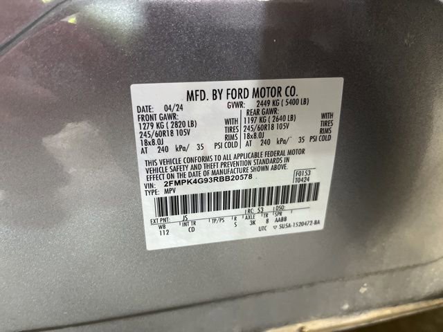 Used 2024 Ford Edge SE AWD/4WD image 29