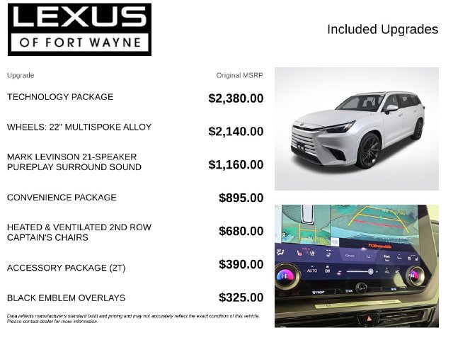 New 2026 Lexus TX 350 AWD w/ Technology Package image 4