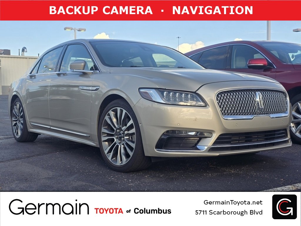 Used 2017 Lincoln Continental Reserve w/ Luxury Package
