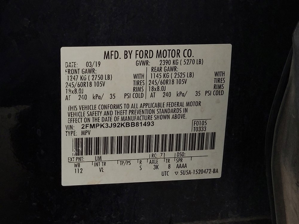 Used 2019 Ford Edge SEL w/ Equipment Group 201A image 33