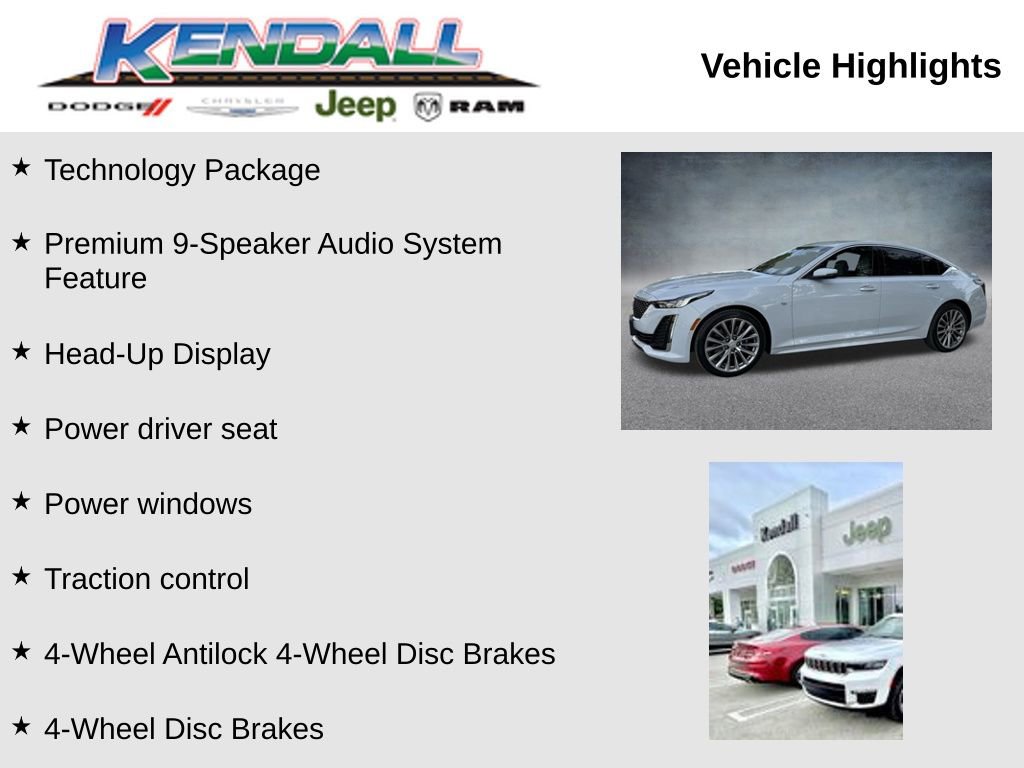 Used 2022 Cadillac CT5 Premium Luxury image 2