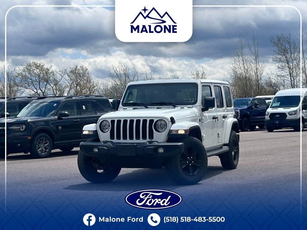 Used 2021 Jeep Wrangler Unlimited Sahara AWD/4WD image 1