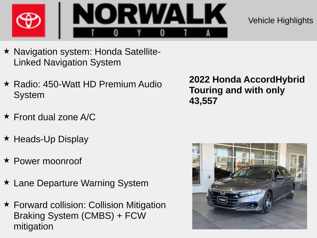 Used 2022 Honda Accord Touring image 10