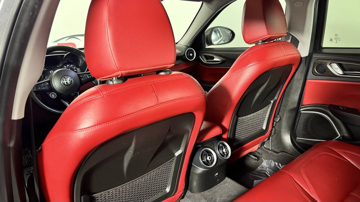 Used 2020 Alfa Romeo Giulia Ti w/ Active Blind Spot Package RWD image 29