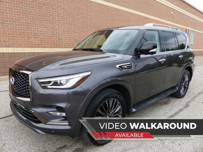 Used 2022 INFINITI QX80 Premium Select w/ Cargo Package AWD/4WD video 1