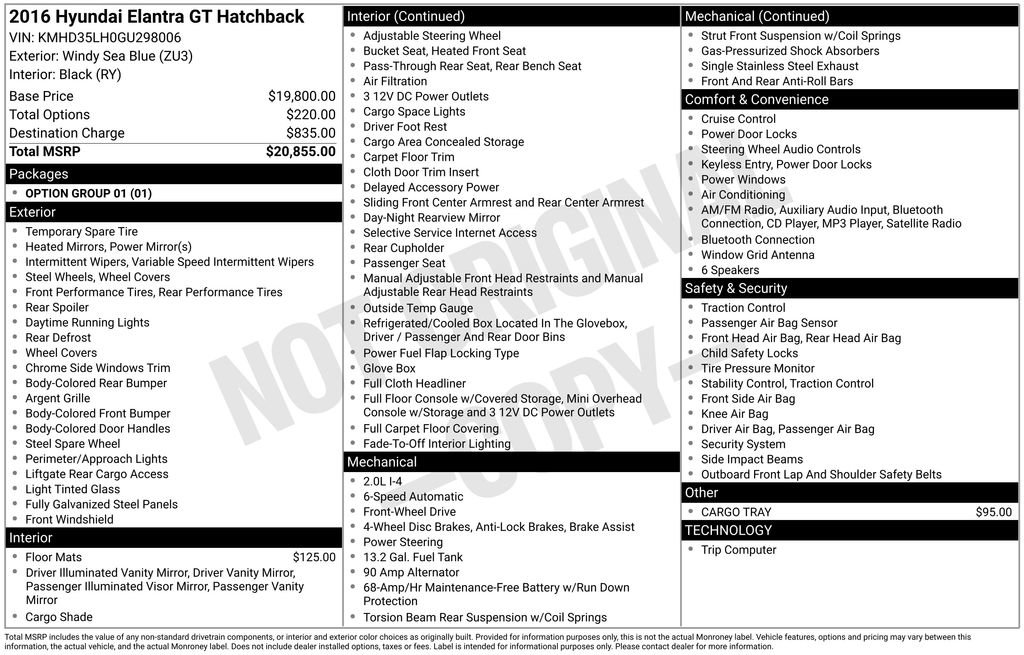 Used 2016 Hyundai Elantra GT image 6