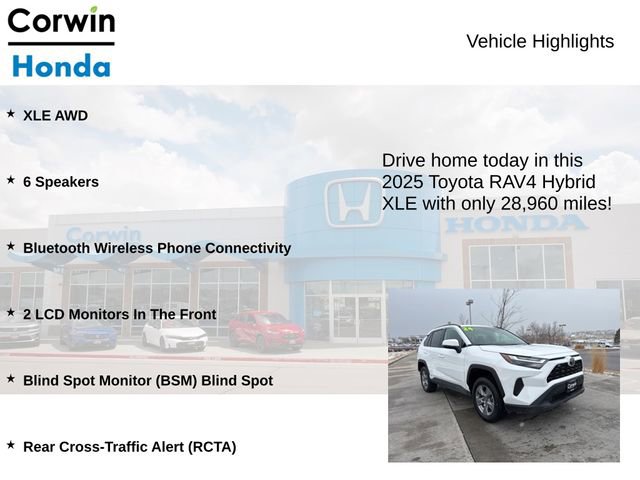 Used 2025 Toyota RAV4 XLE image 6