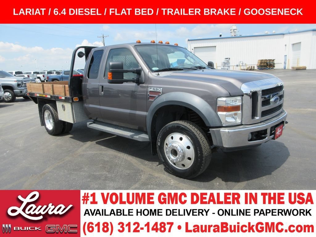 Used 2008 Ford F550 4x4 Super Cab Super Duty image 1