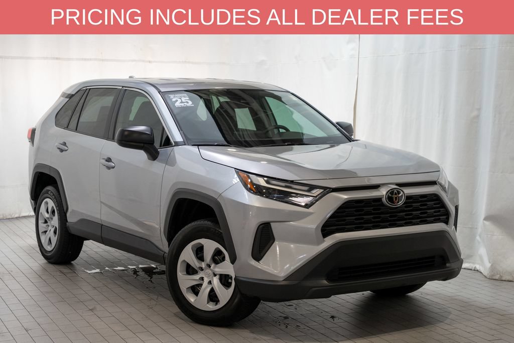 Certified 2025 Toyota RAV4 LE FWD image 1