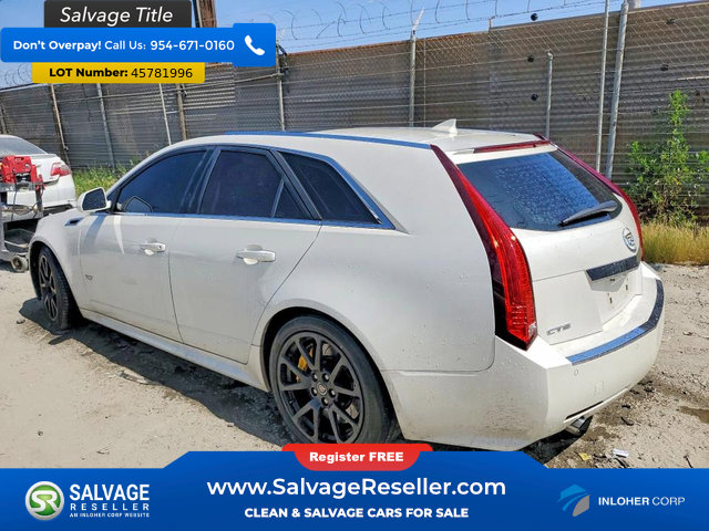 Used 2013 Cadillac CTS V w/ Wood Trim Package RWD image 3