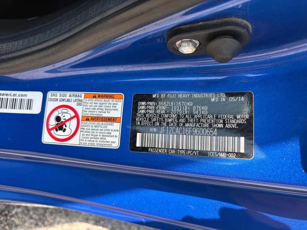Used 2015 Subaru BRZ Series.Blue w/ Protection Package #1 RWD image 31