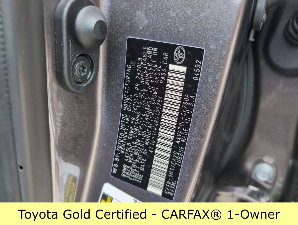 Certified 2024 Toyota Camry SE FWD image 28