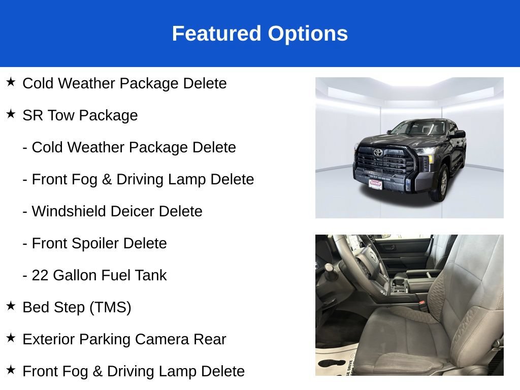 Used 2024 Toyota Tundra SR w/ SR Tow Package AWD/4WD image 3