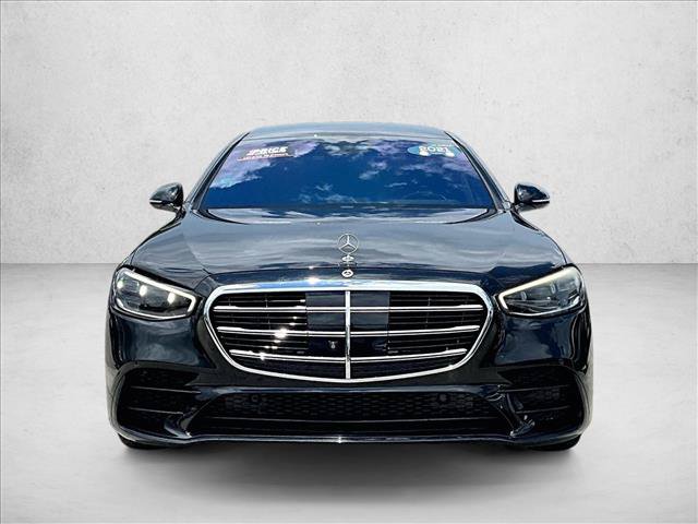 Used 2021 Mercedes-Benz S 580 4MATIC Sedan w/ AMG Line image 3