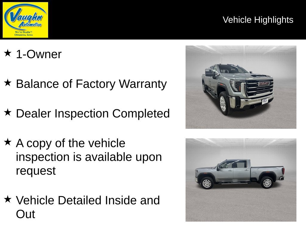 Used 2024 GMC Sierra 2500 SLT w/ SLT Premium Package AWD/4WD image 2