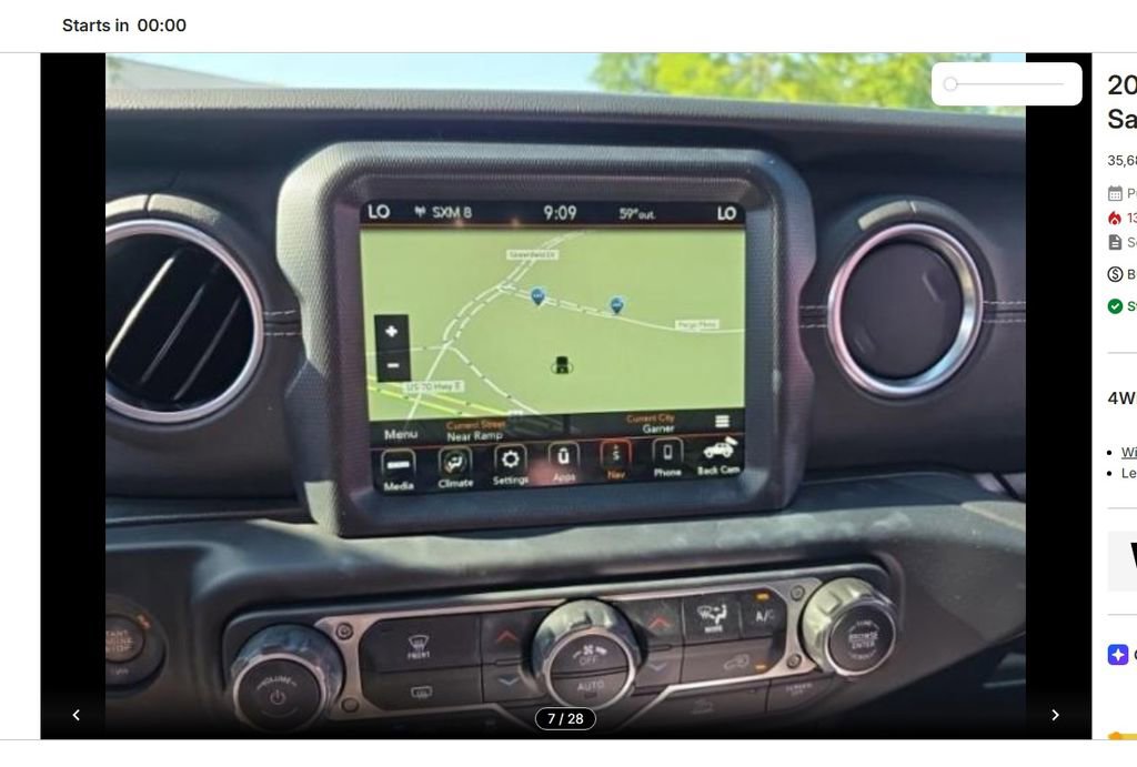 Used 2023 Jeep Wrangler Unlimited Sahara AWD/4WD image 4