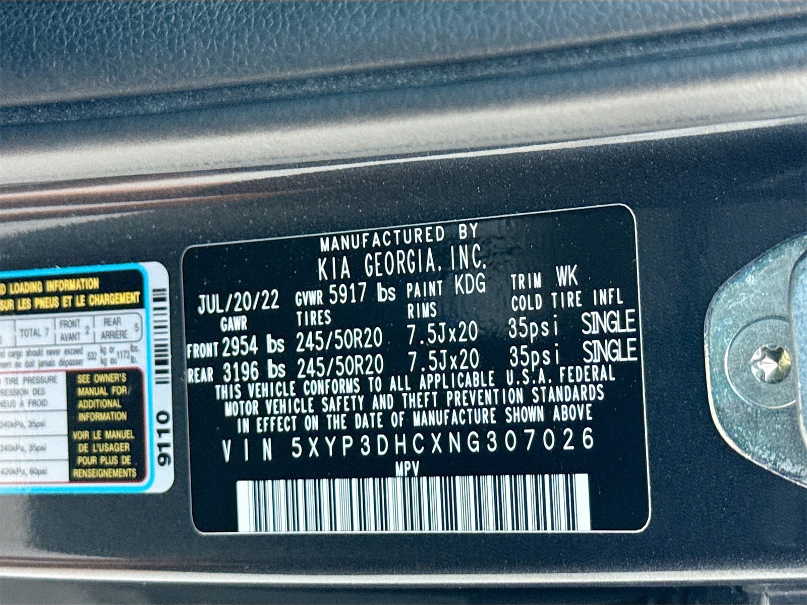 Used 2022 Kia Telluride EX w/ EX Premium Package image 34