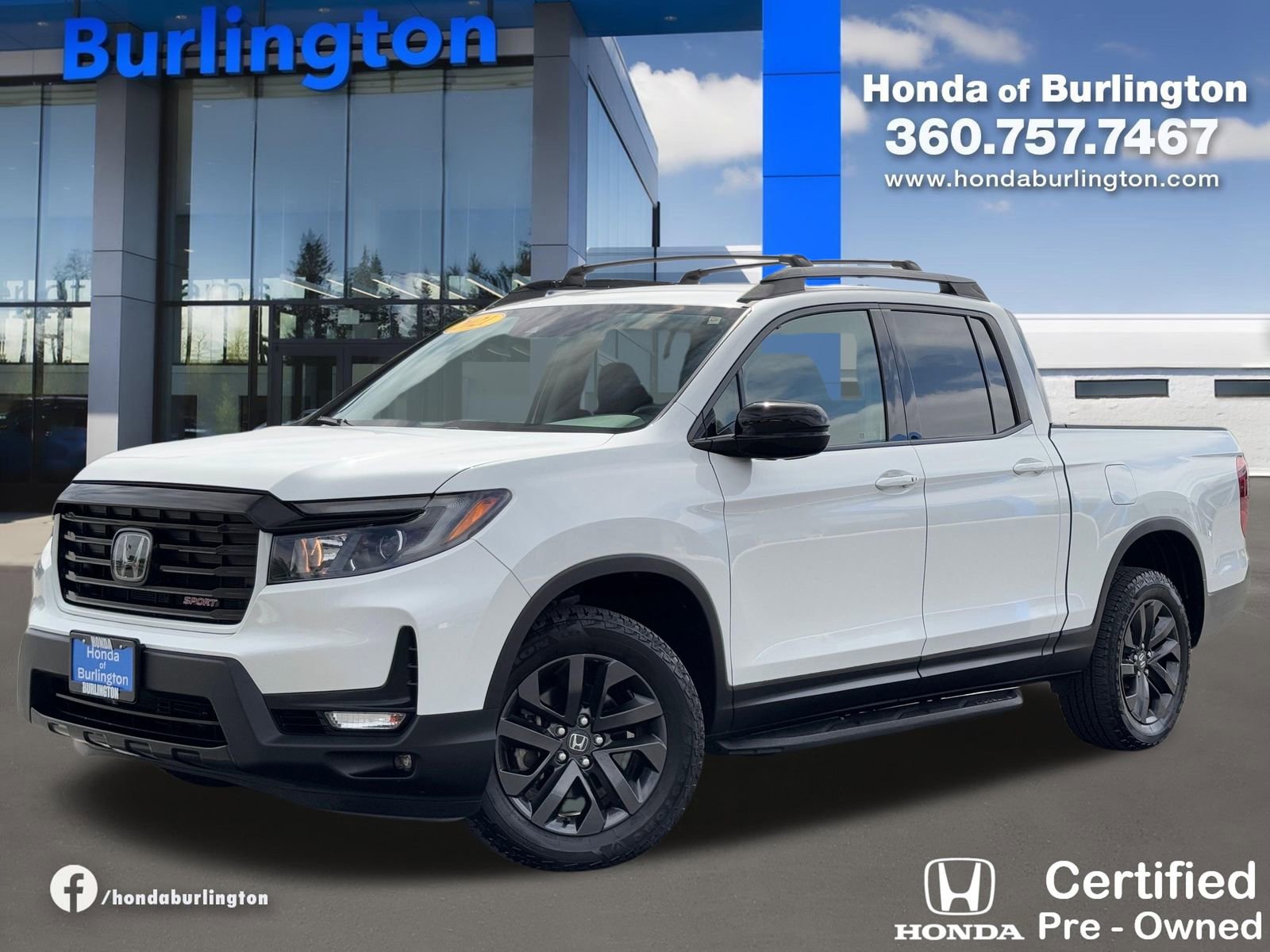 Used 2021 Honda Ridgeline Sport image 1