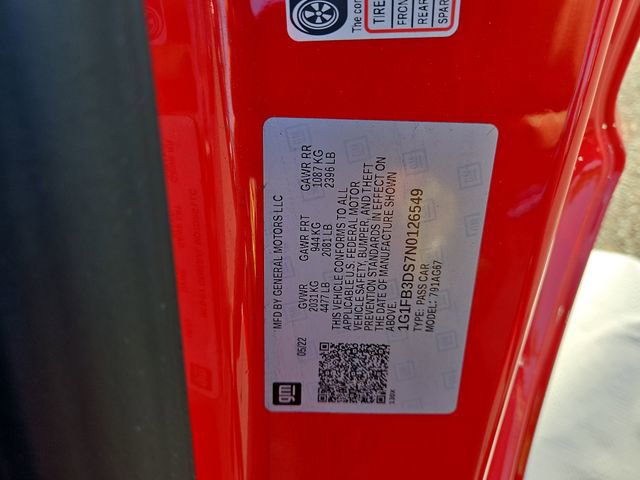 Used 2022 Chevrolet Camaro LT w/ RS Package image 28