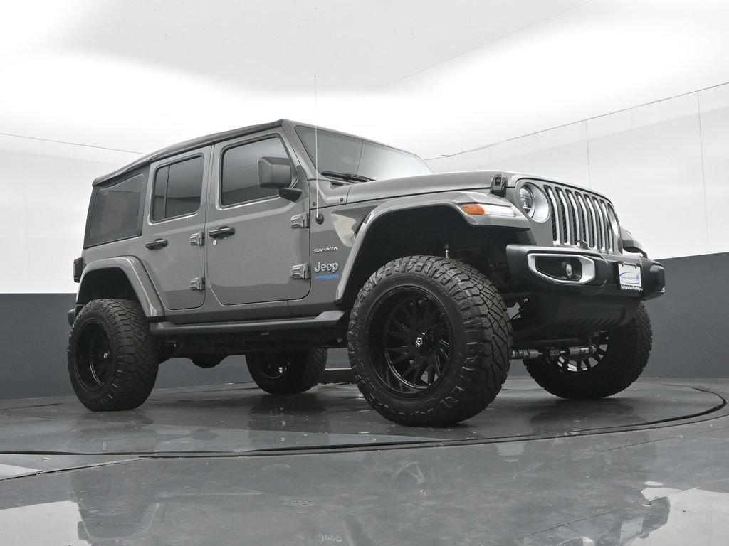 Used 2021 Jeep Wrangler Unlimited Sahara w/ Cold Weather Group image 53