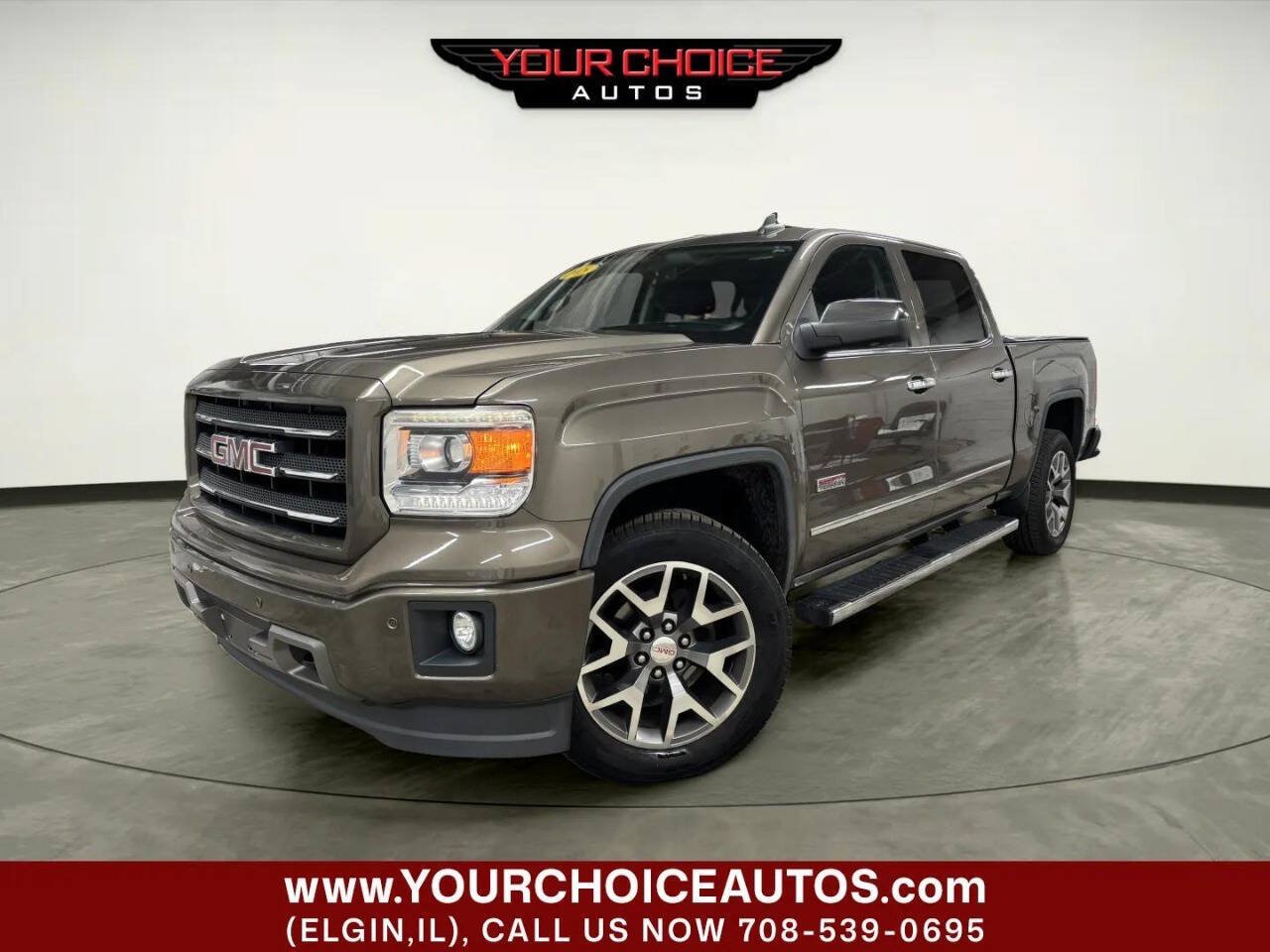 Used 2015 GMC Sierra 1500 SLT AWD/4WD image 1
