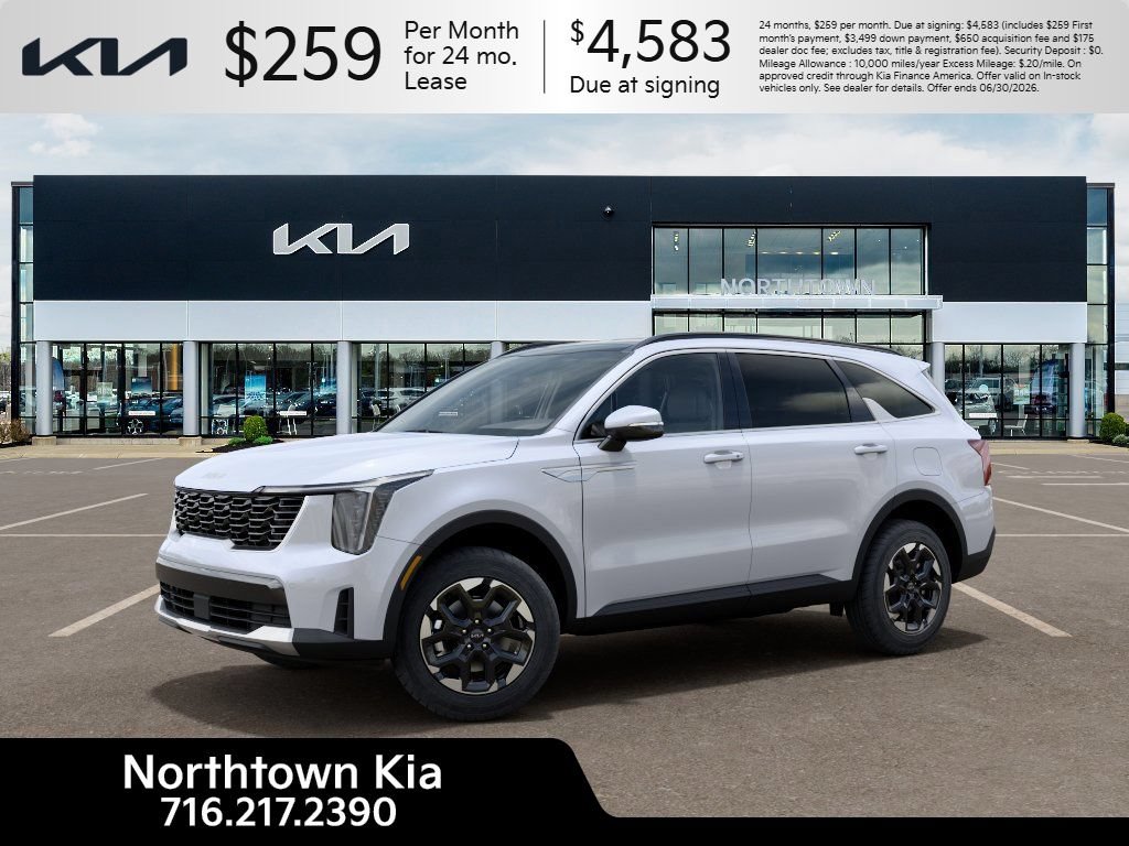 New 2026 Kia Sorento S w/ S Panoramic Sunroof Package AWD/4WD image 3