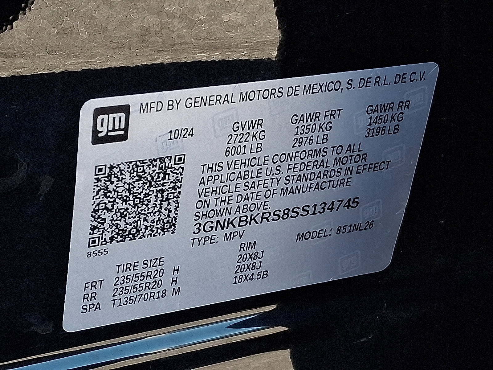 Used 2025 Chevrolet Blazer RS w/ Driver Confidence II Package image 29