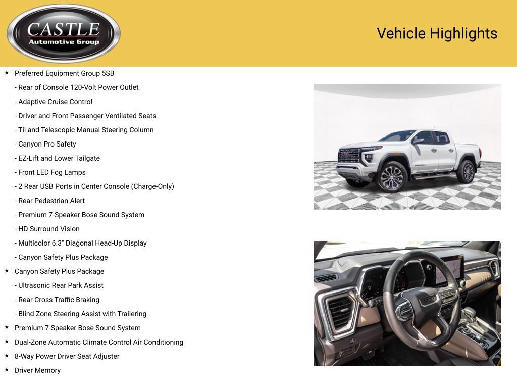 Used 2026 GMC Canyon Denali AWD/4WD image 8