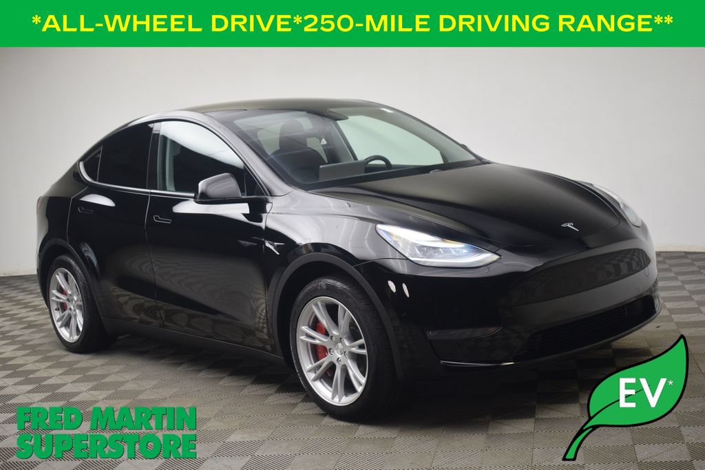 Used 2020 Tesla Model Y Long Range AWD/4WD image 1