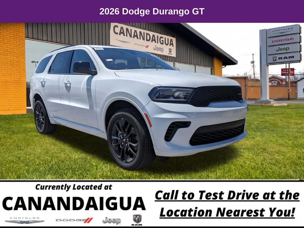 New 2026 Dodge Durango GT w/ Blacktop Package AWD/4WD image 1