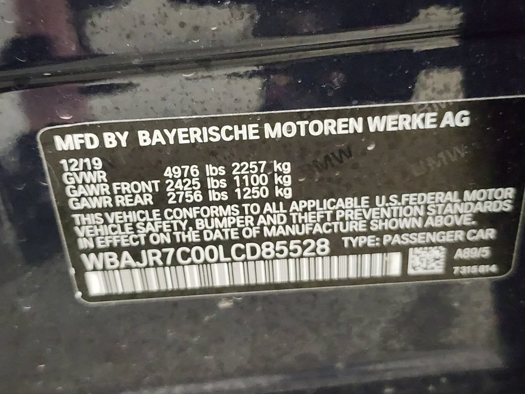 Used 2020 BMW 530i xDrive w/ Executive Package AWD/4WD image 44
