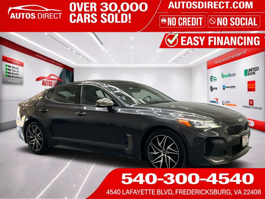 Used 2022 Kia Stinger GT-Line w/ Sun & Sound Package
