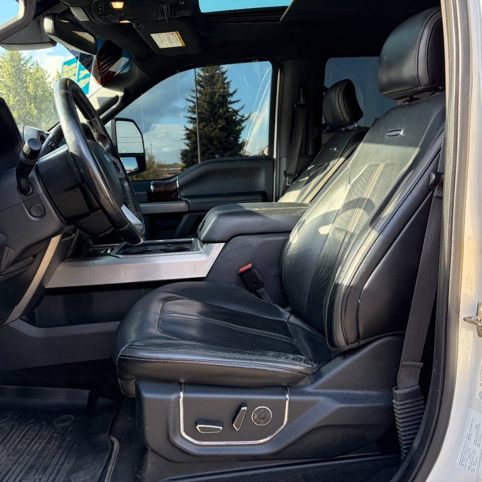 Used 2017 Ford F250 Platinum w/ Platinum Ultimate Package AWD/4WD image 10