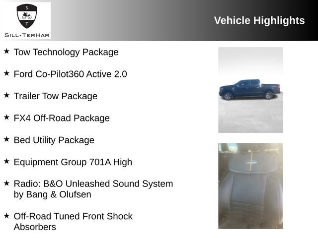 Certified 2022 Ford F150 Platinum w/ Equipment Group 701A High image 4