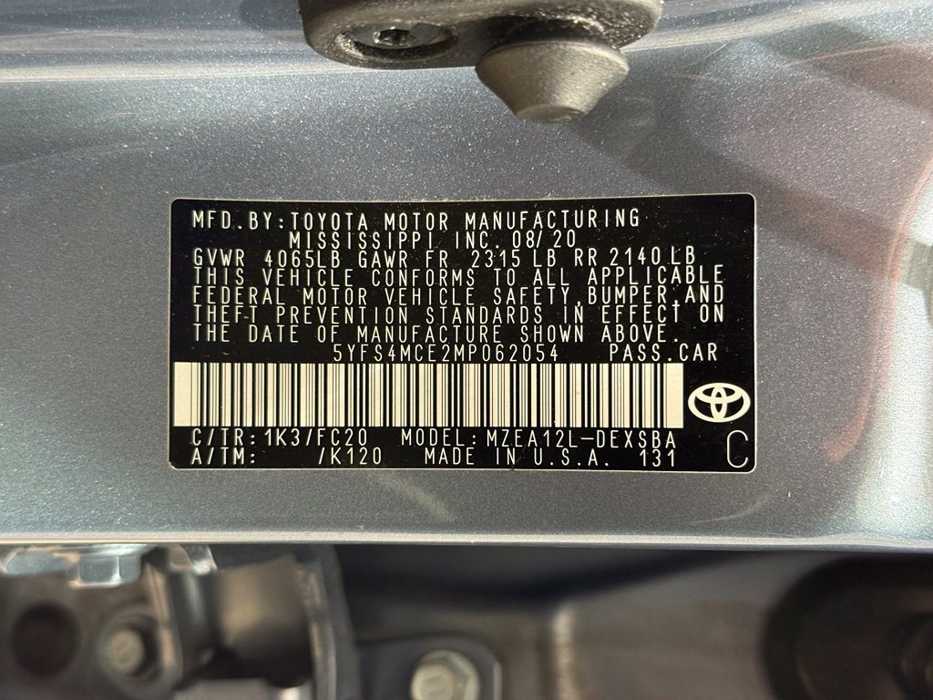 Certified 2021 Toyota Corolla SE FWD image 27