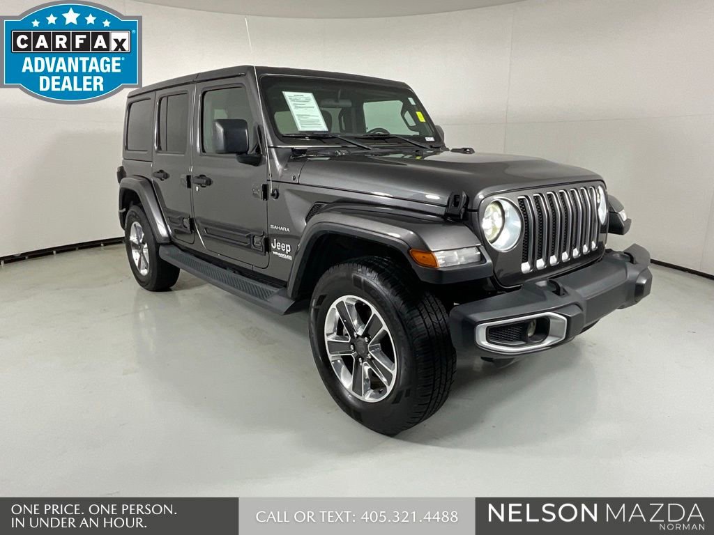Used 2019 Jeep Wrangler Unlimited Sahara w/ Safety Group image 1