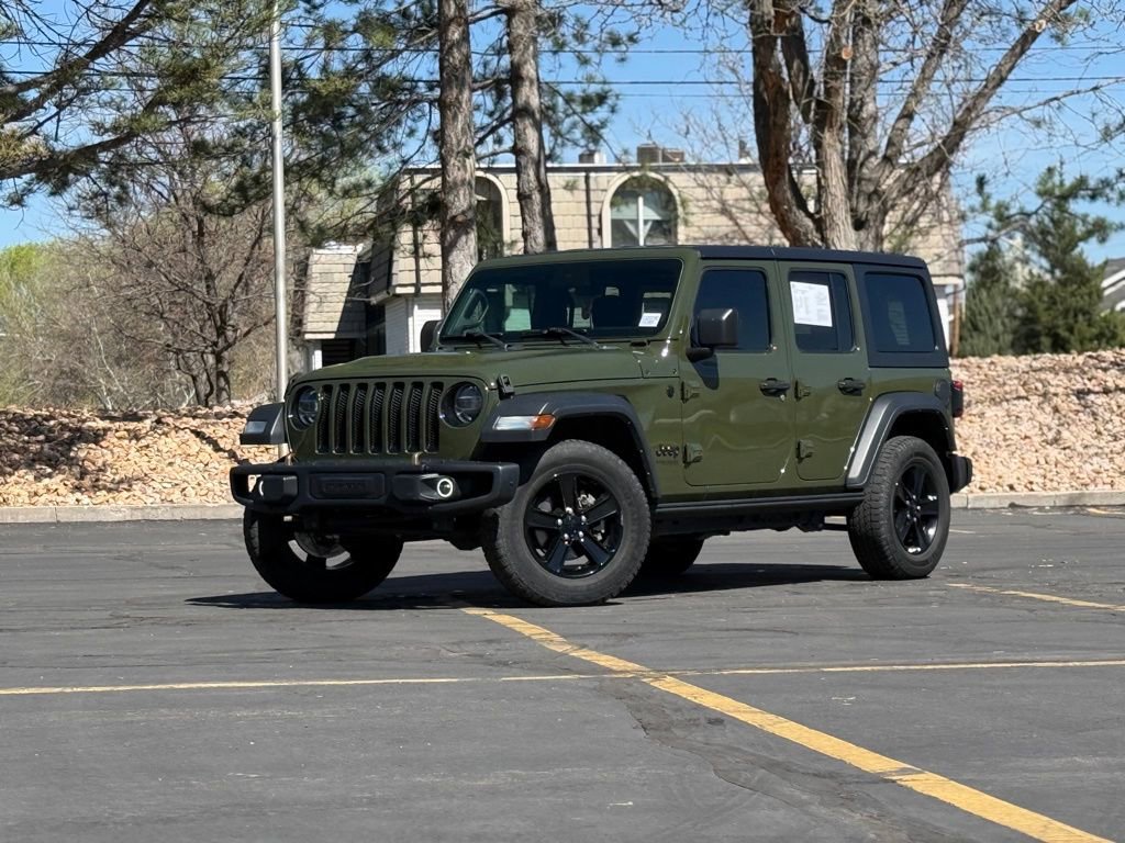Used 2021 Jeep Wrangler Unlimited Sport image 1
