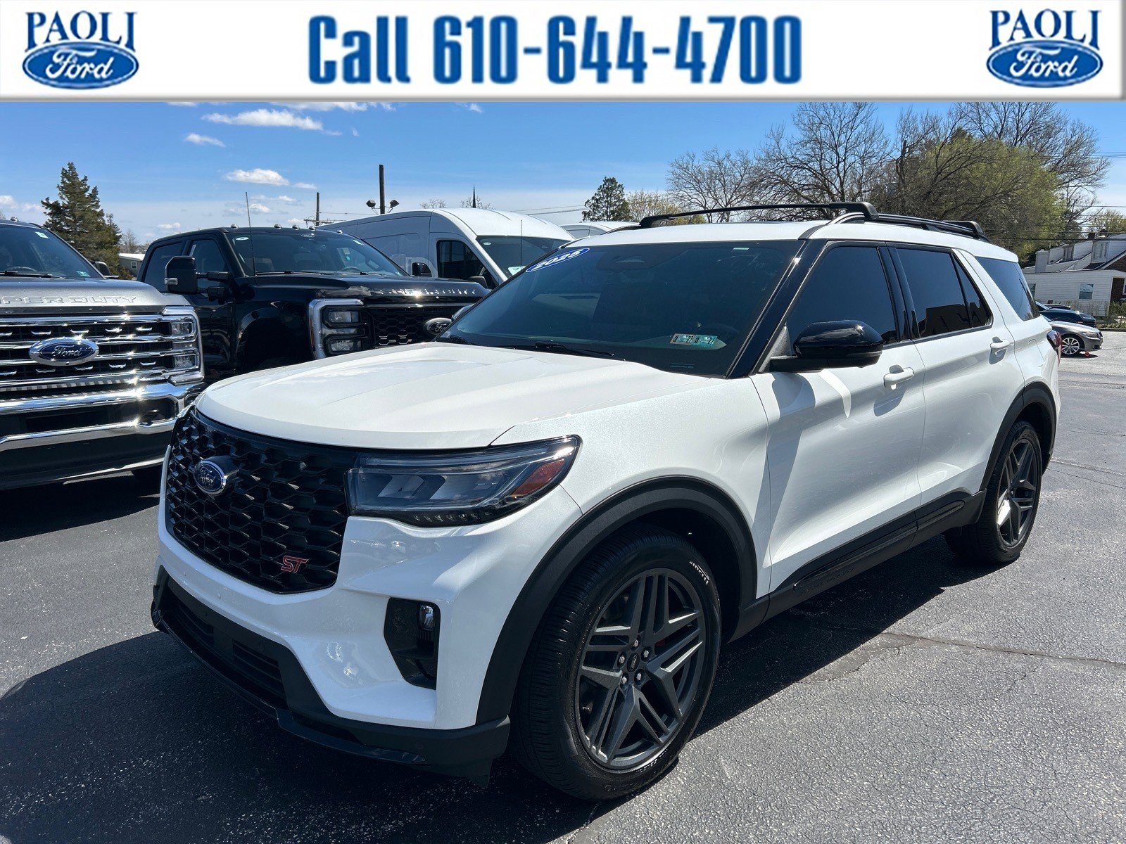 Certified 2025 Ford Explorer ST AWD/4WD image 1