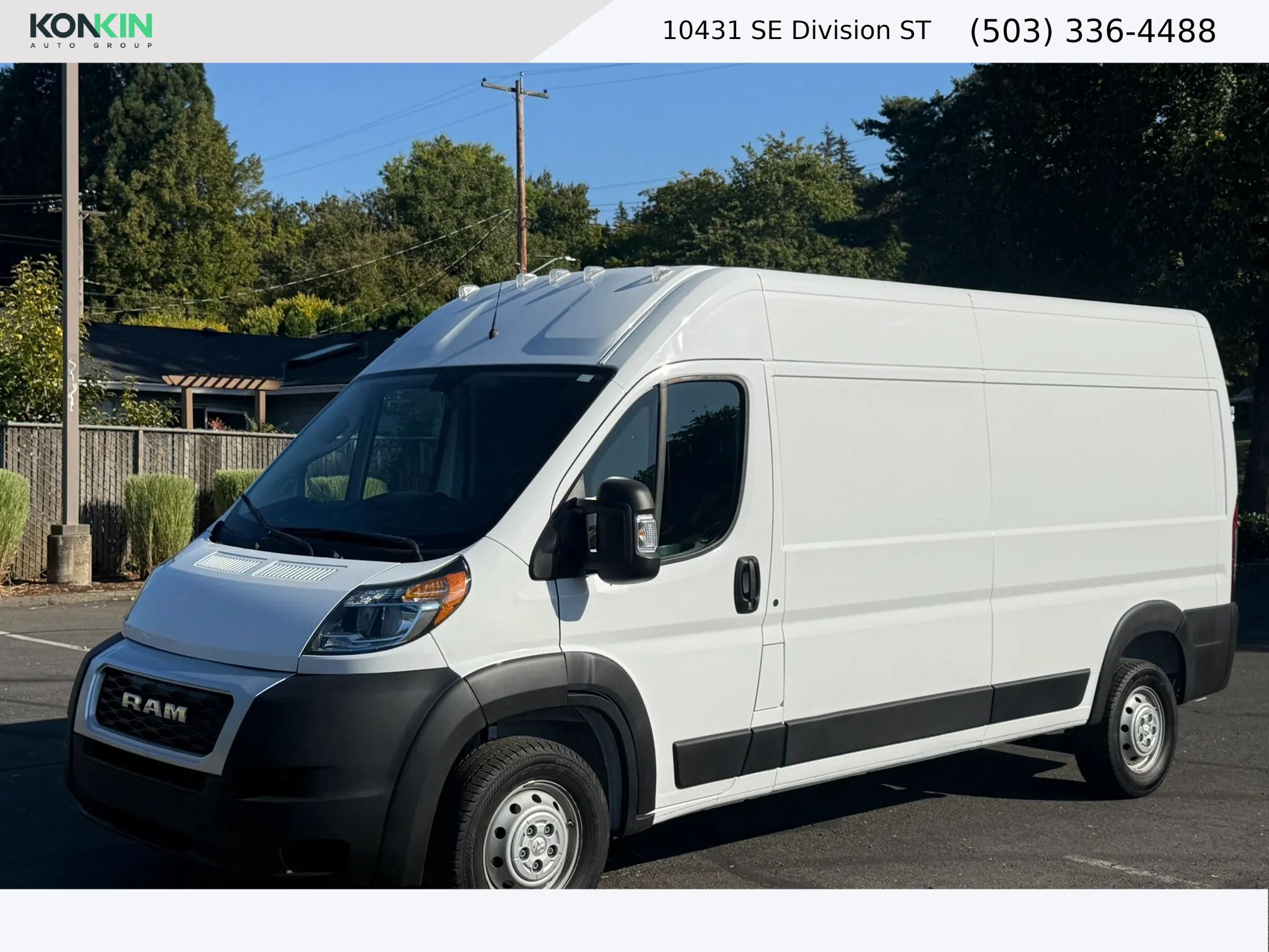 Used 2021 RAM ProMaster 2500