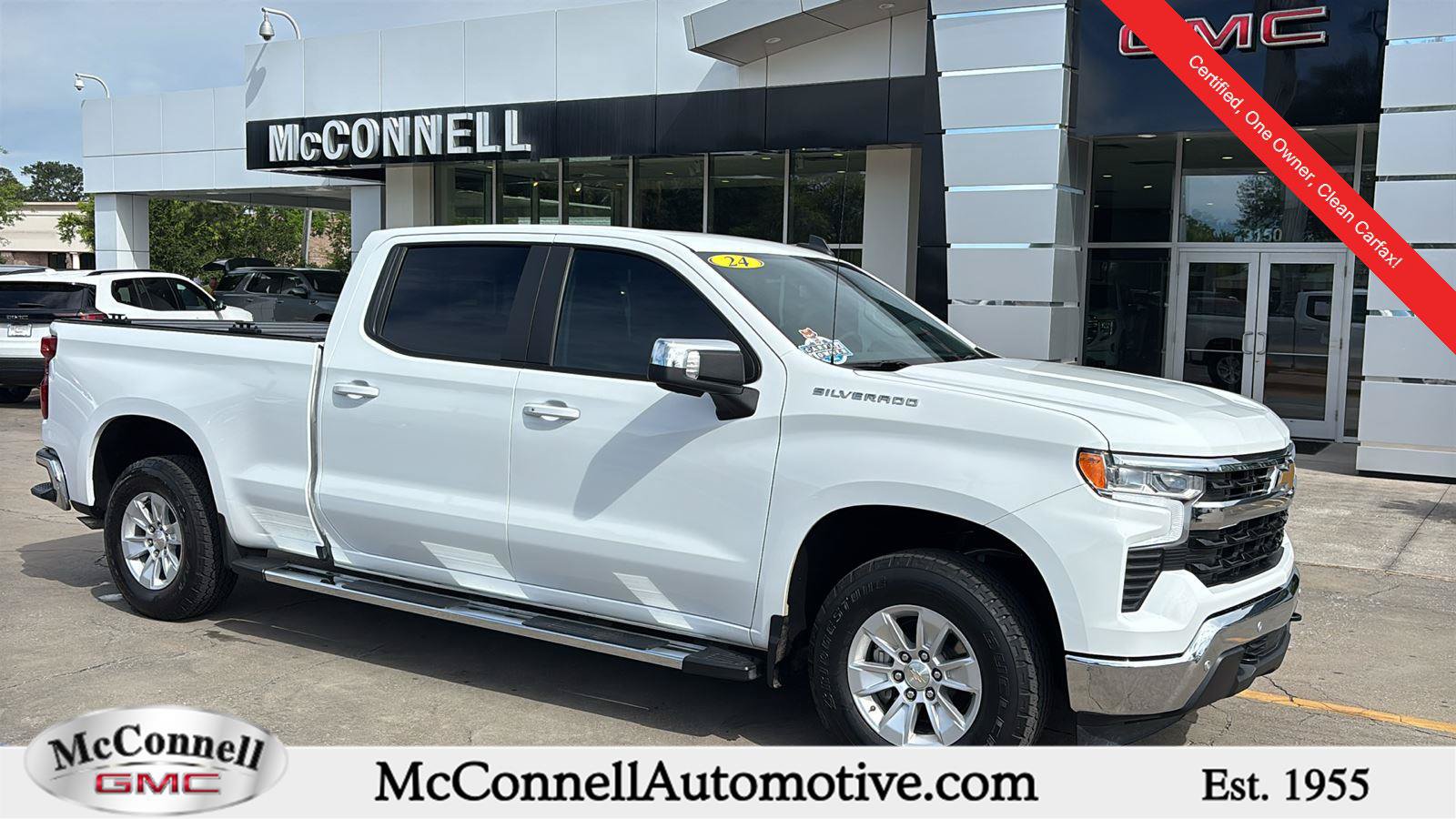 Certified 2024 Chevrolet Silverado 1500 LT w/ Safety Package RWD image 1