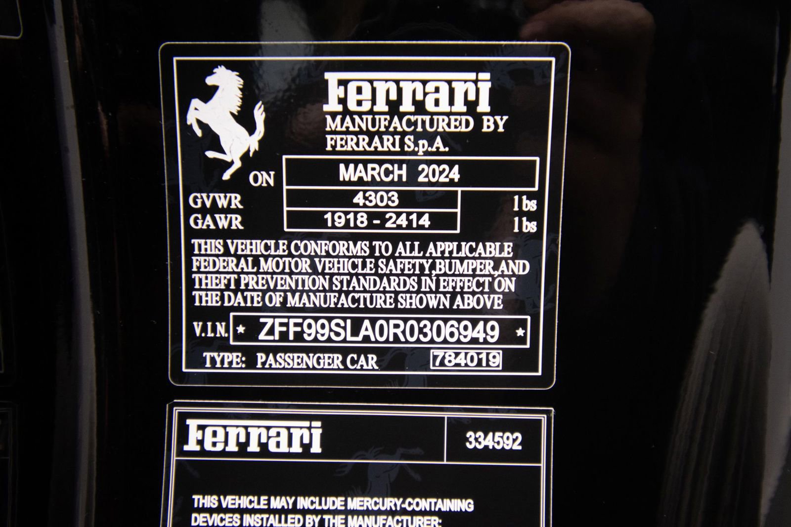 Certified 2024 Ferrari 296 GTB image 36
