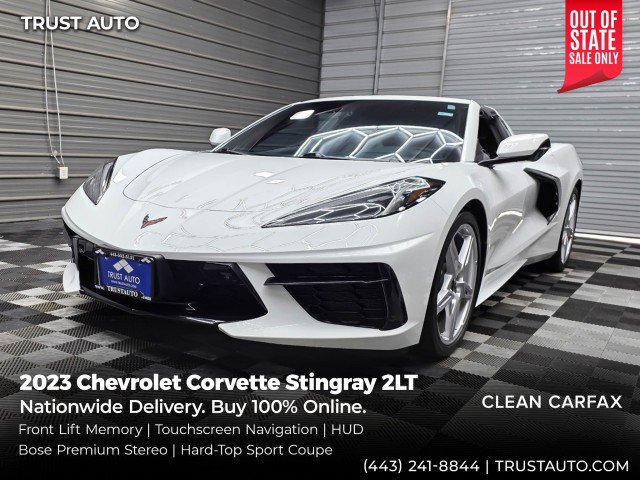 Used 2023 Chevrolet Corvette Stingray Preferred Cpe w/ 2LT
